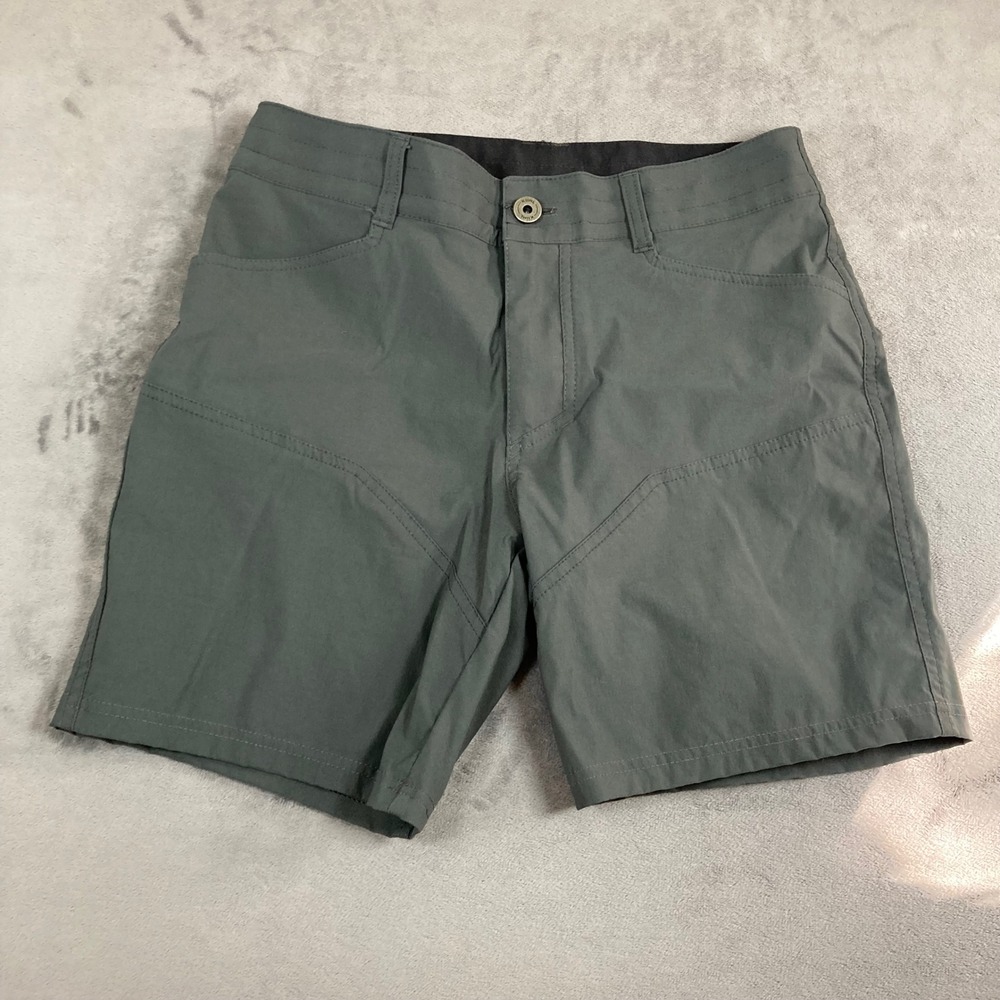 Kuhl Silencr Shorts Mens 30 Carbon Gray Hiking Performance Cargo